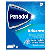 Panadol - Advance - 16 Tablets - Continental Food Store